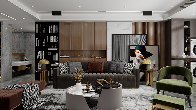 Interior PVC Wall Panels Innenwandpaneele aus PVC