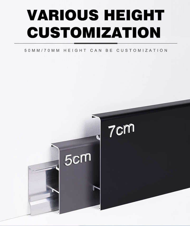 Hot Sale metal skirting  Metallsockelleisten im Angebot