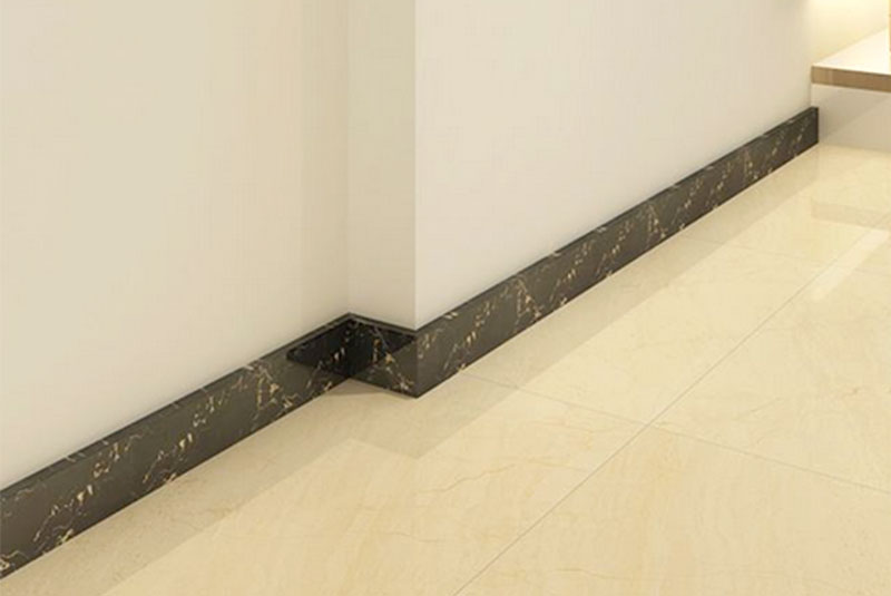 Tile skirting lines Sockelleisten für Fliesen