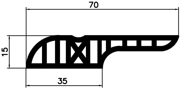 TDF70 Size TDF70-Größe