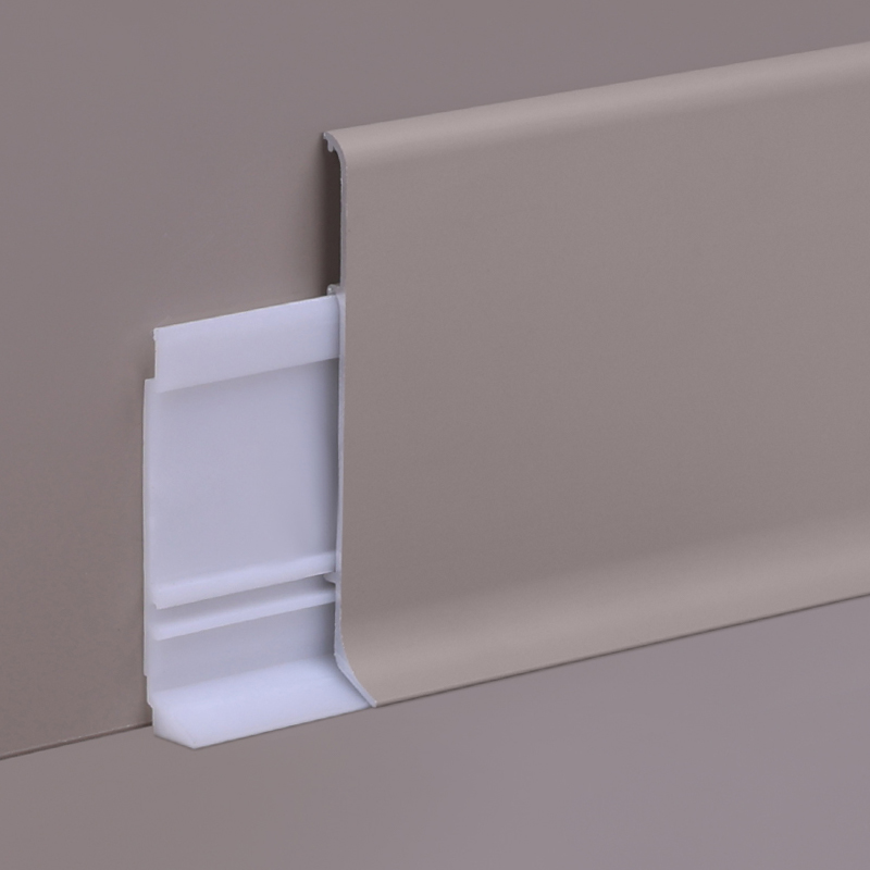 aluminium skirting profiles Sockelleisten aus Aluminium