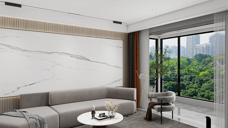 geriffeltes WPC-Wandpaneel