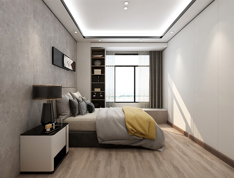 Schalldichter Vinylboden in Holzoptik