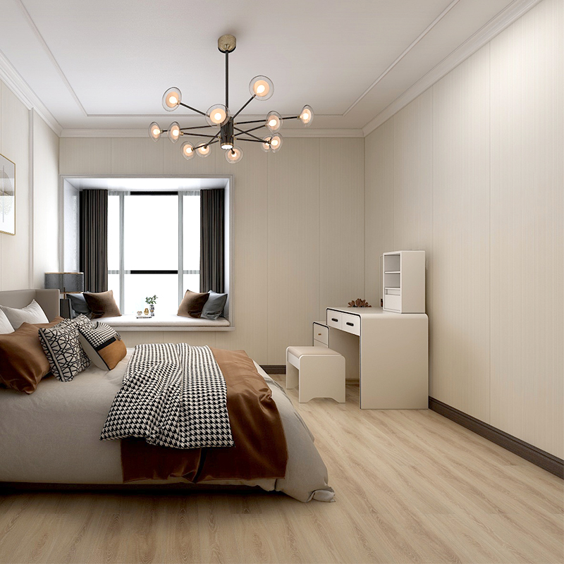 Vinyl-Dielenboden in Holzoptik mit Holzmaserung