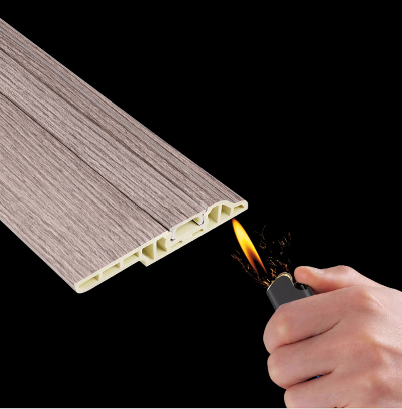 Feuerfeste Fu&szlig;bodenleiste