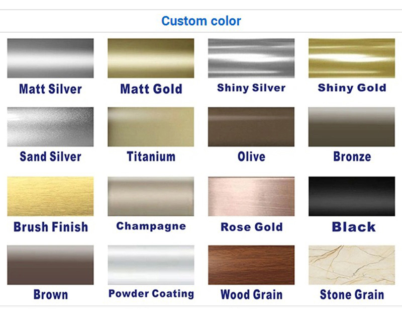 Mehrfarbige Boden&uuml;bergangsleiste