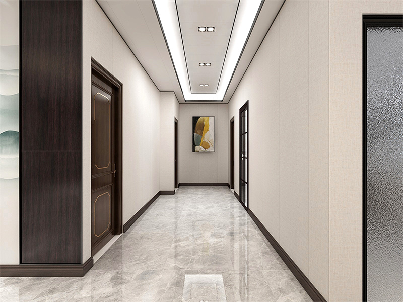 Hochwertige hohe Sockelleiste