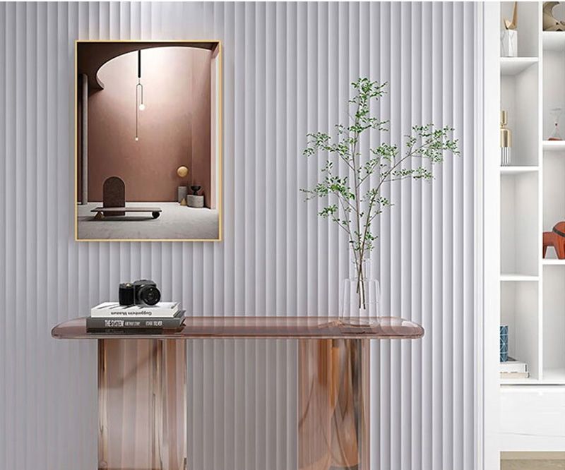 Luxuri&ouml;se geriffelte WPC-Platte