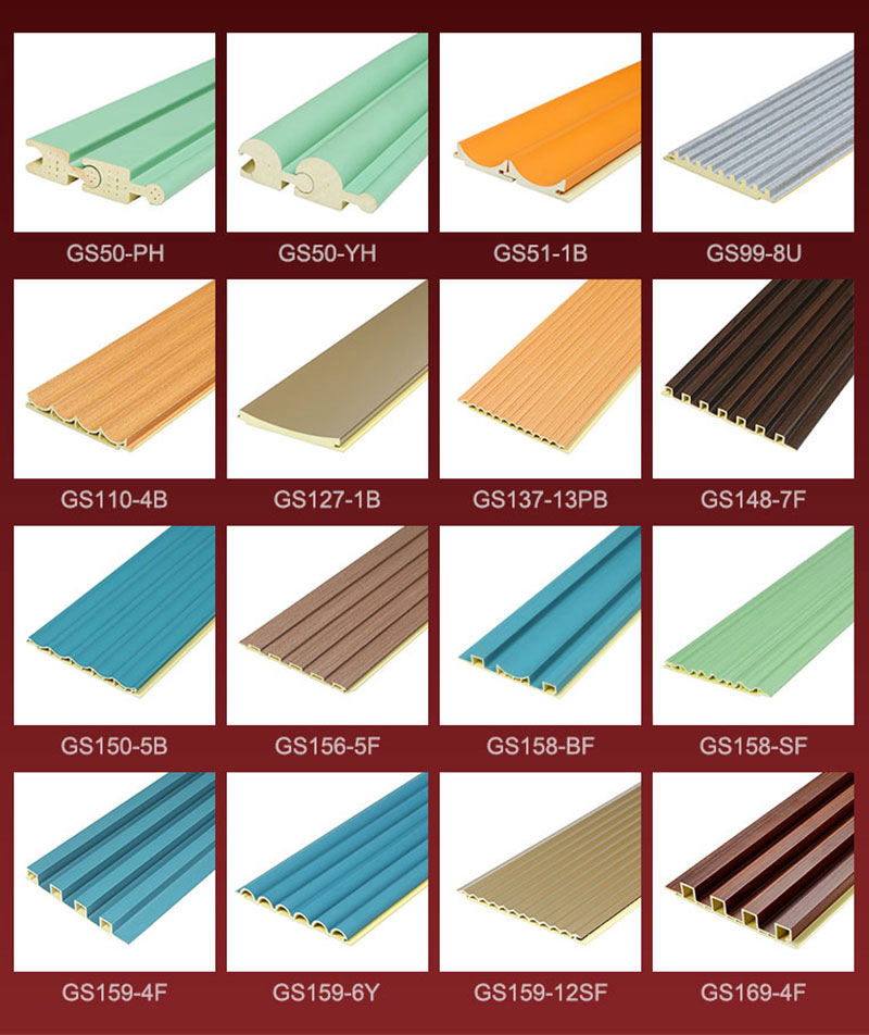 Verschiedene Gr&ouml;&szlig;en. Geriffelte Holzplatten