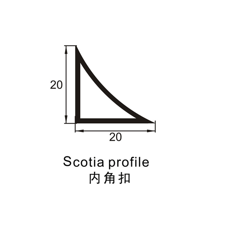 Ma&szlig;geschneiderte Inneneckkantenstreifen