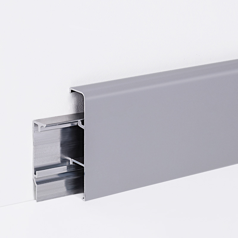 Sockelleiste aus Metall