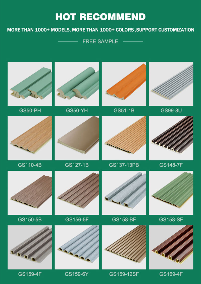 Wandpaneele aus geriffeltem Holz in verschiedenen Gr&ouml;&szlig;en