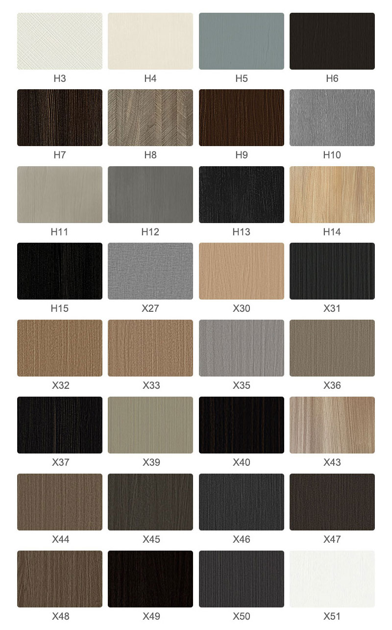 Wasserdichte Wandpaneele in verschiedenen Gr&ouml;&szlig;en