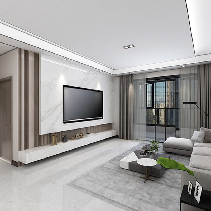 geriffeltes Wandpaneel aus PVC