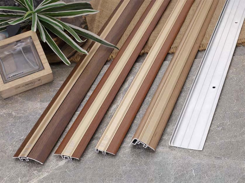 Treppenkantenverkleidung aus Aluminium