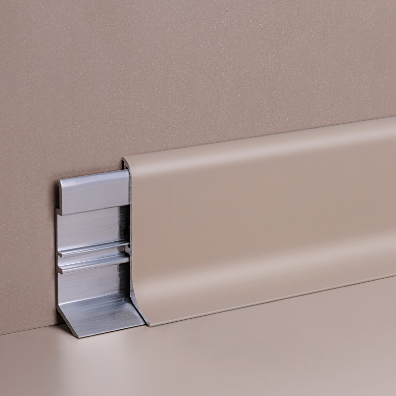 Sockelleisten aus Aluminium