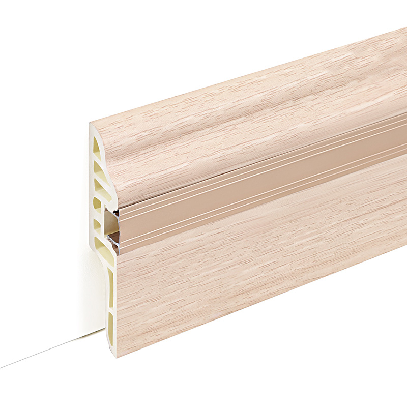 Sockelleiste aus Kunststoff