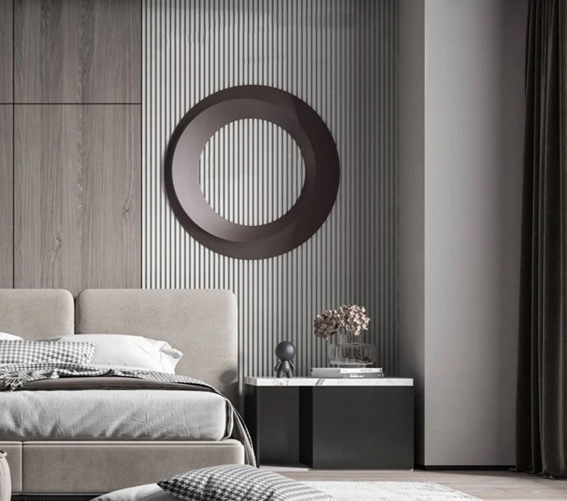 geriffeltes WPC-Wandpaneel