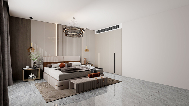 geriffeltes Wandpaneel aus PVC