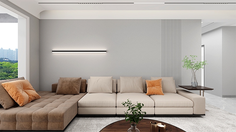 geriffeltes Wandpaneel