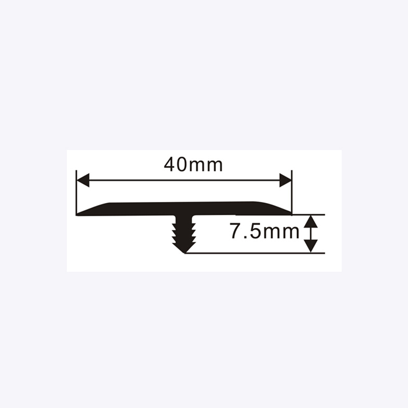 Ma&szlig;geschneiderter T-f&ouml;rmiger Boden&uuml;bergangsstreifen
