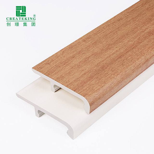 75 x 15 mm PVC-Sockelleisten zum Aufstecken