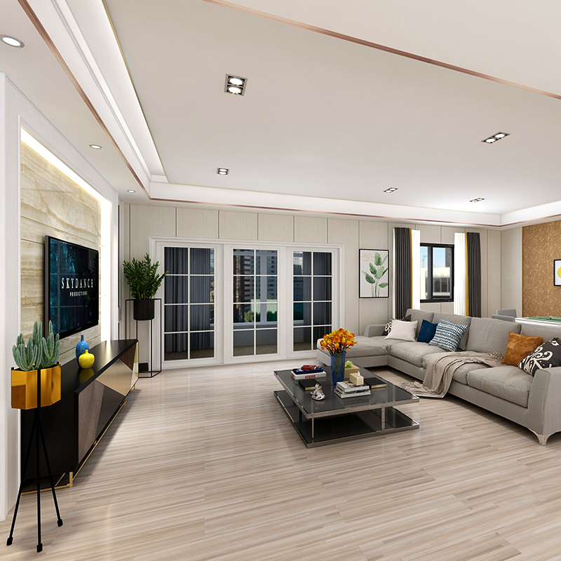 Bodenbelag aus Vinylfliesen