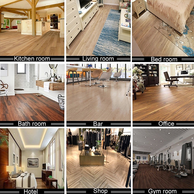 Vinyl-Dielenboden in Holzoptik f&uuml;r den Innenbereich