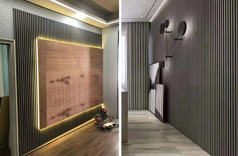 WPC-Wandpaneel innen