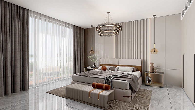 geriffeltes Wandpaneel