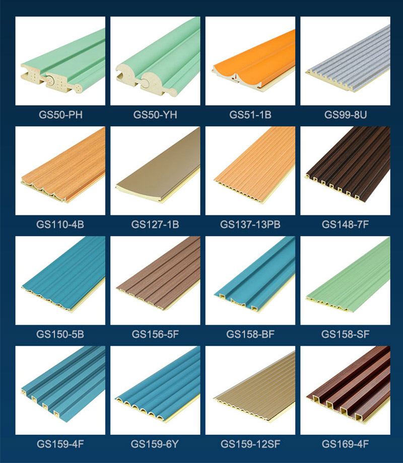 Paneel WPC in verschiedenen Gr&ouml;&szlig;en