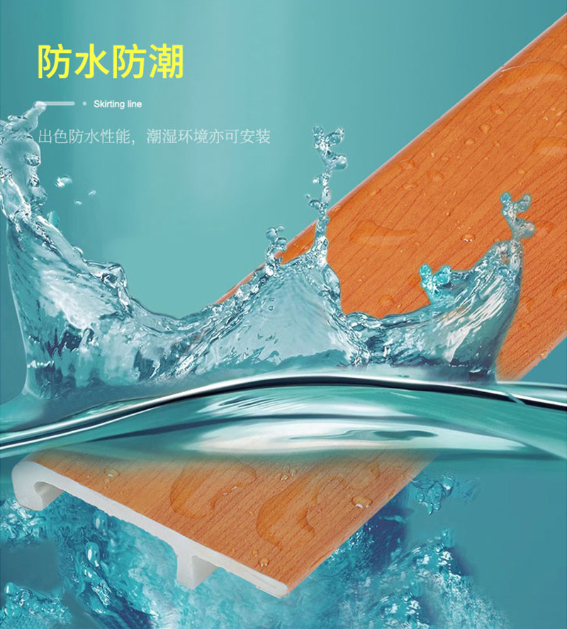 Langlebige PVC-Sockelprofile