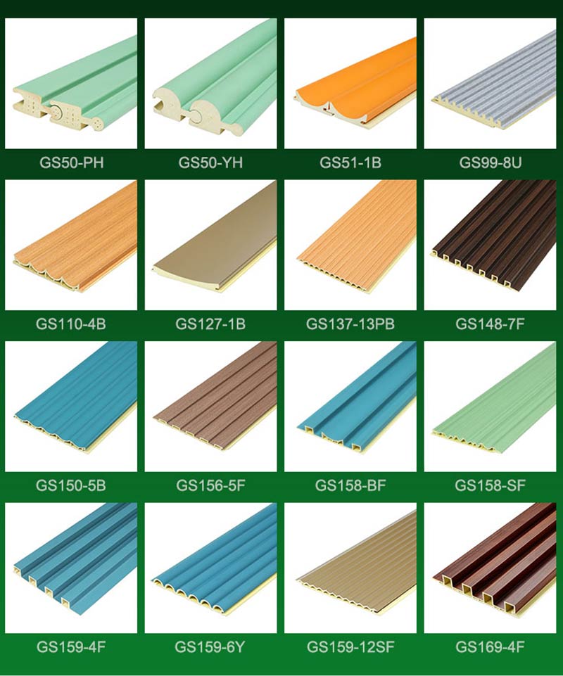 Innenwandpaneel aus WPC in verschiedenen Gr&ouml;&szlig;en