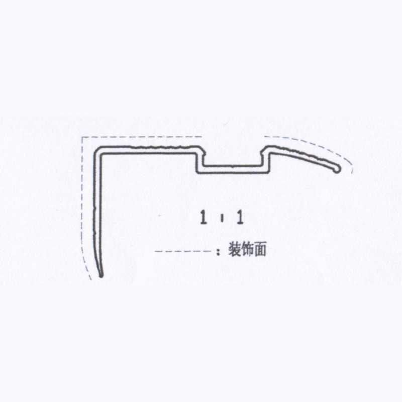 Ma&szlig;geschneiderte Treppenkantenprofile