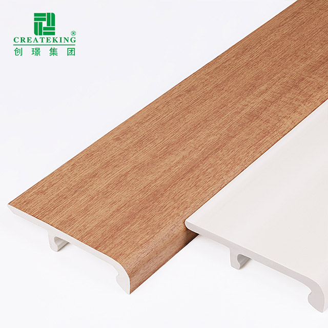 75 x 15 mm PVC-Sockelleisten zum Aufstecken