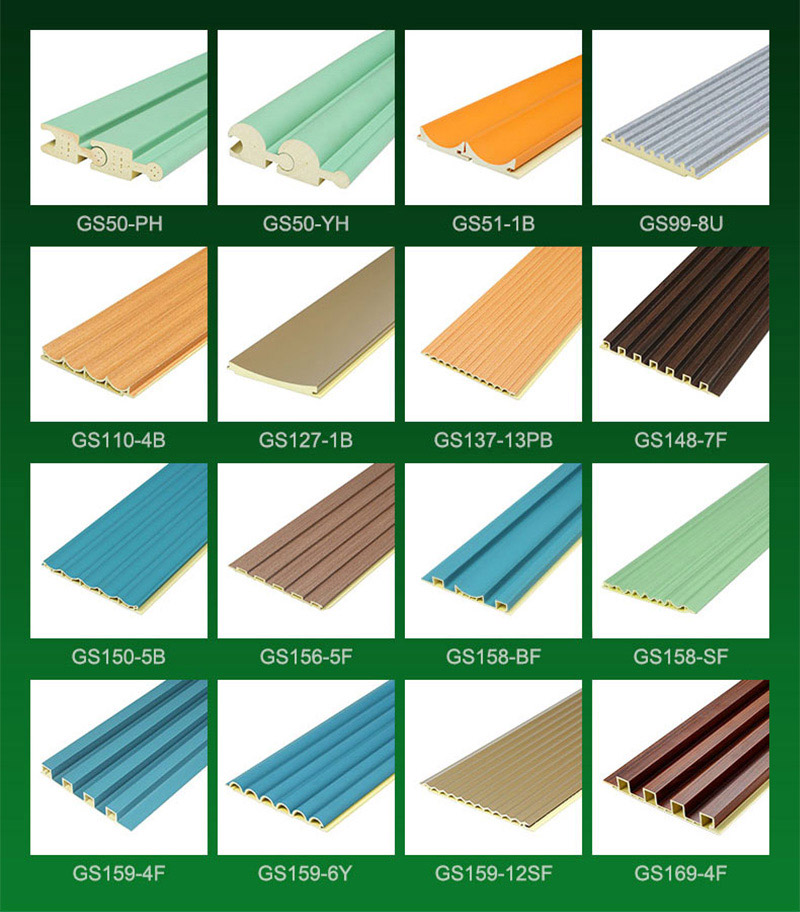 WPC-Platten in verschiedenen Gr&ouml;&szlig;en