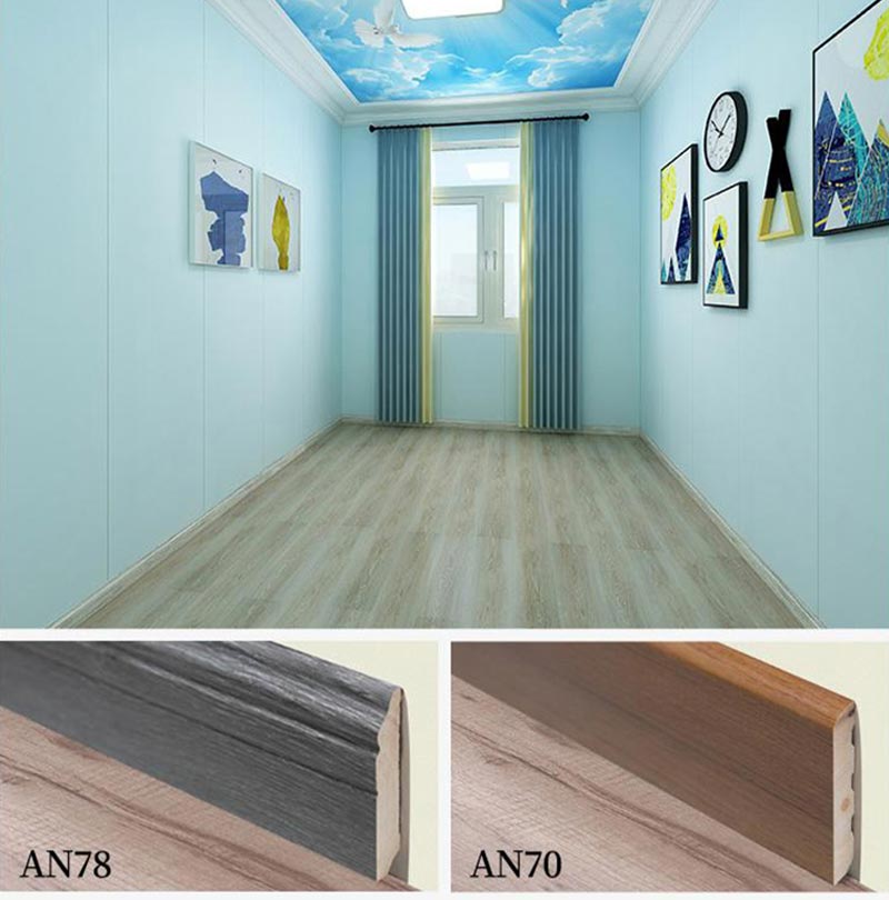 Sockelleiste aus Massivholz