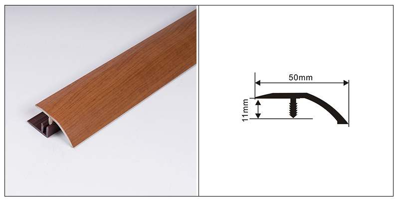 50 * 11 mm PVC-Schwellenreduzierer