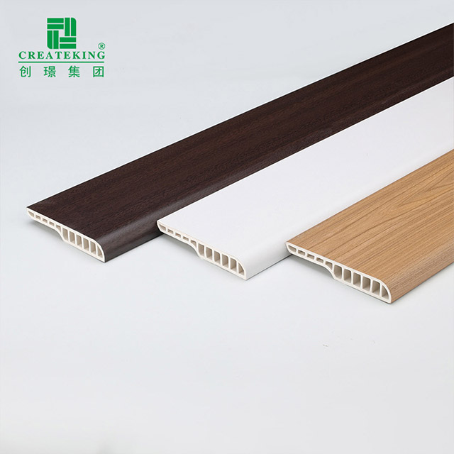 95*15mm PVC-Bleistift-Rundsockelleiste