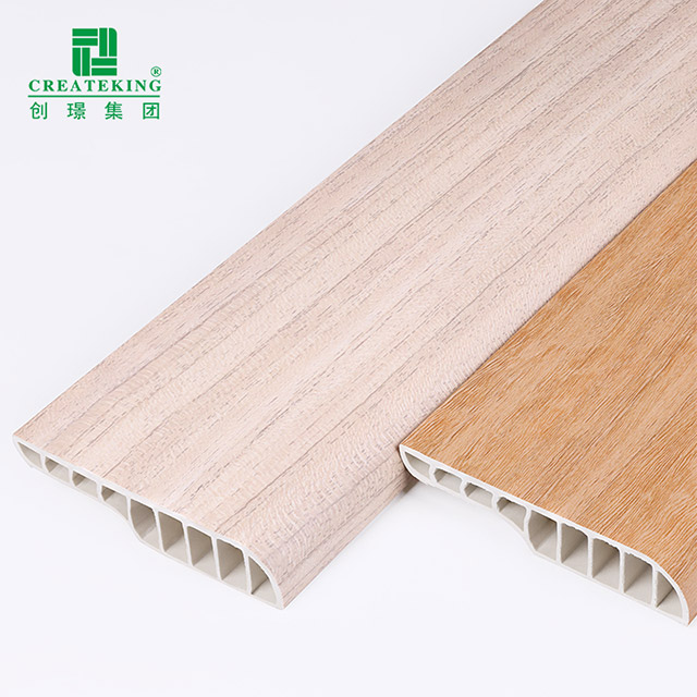 75 * 15 mm PVC-Bleistift-Sockelleiste