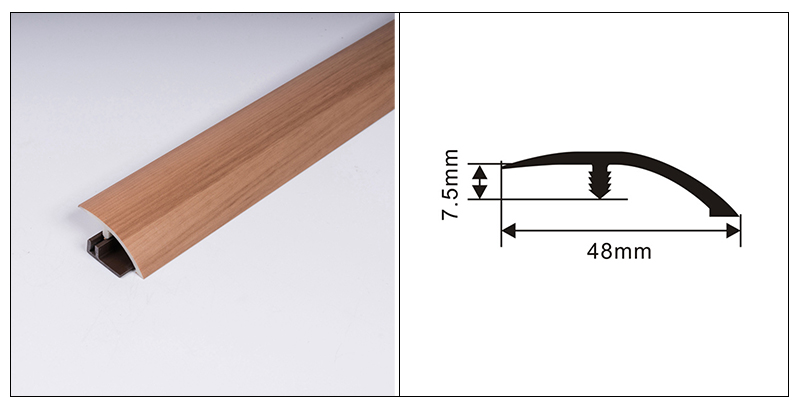 48 x 7,5 mm PVC-Bodenbelag-Reduzierst&uuml;ck