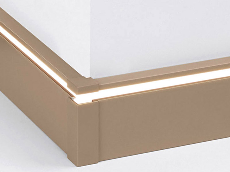 Sockelleisten aus Aluminium