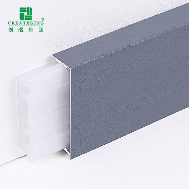 39,7 x 11,7 mm große Fußleiste aus Aluminiumlegierung