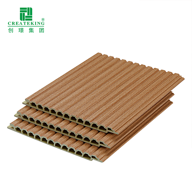 GS137 China Fabrik kundenspezifisches wasserdichtes feuerfestes PVC-Holz-Kunststoff-Wandpaneel