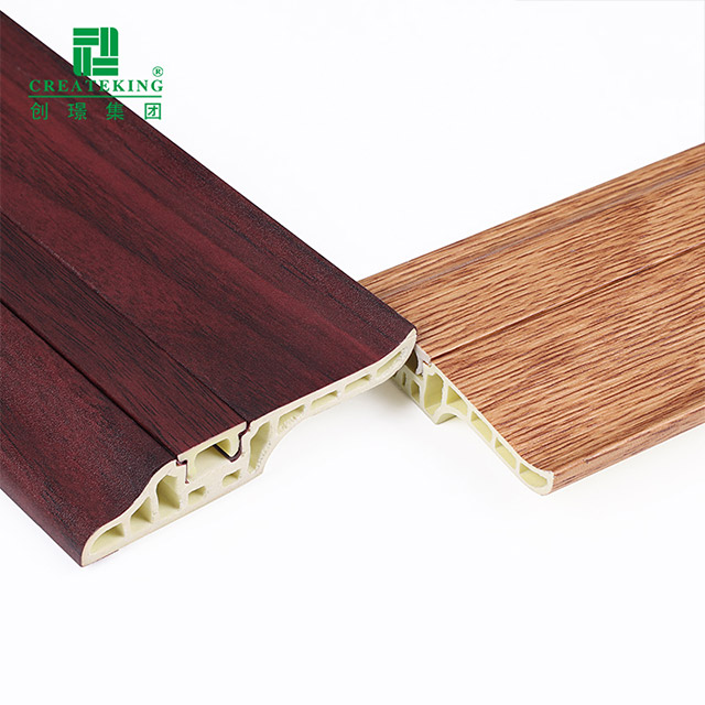 68 * 17 mm PVC-Lammzungen-Sockelleiste