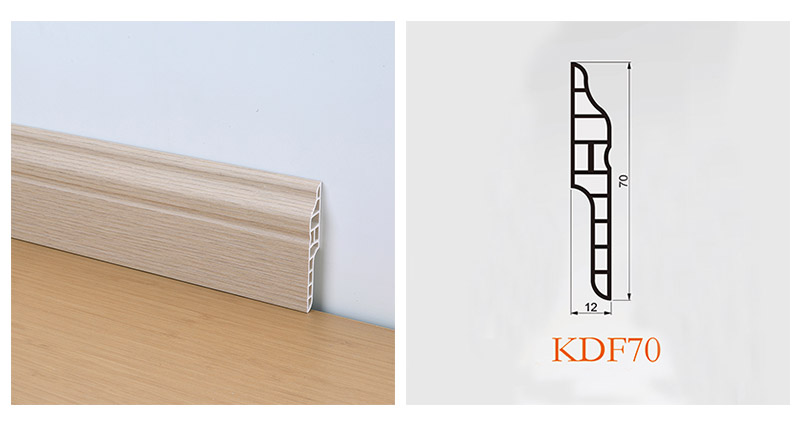 PVC-Bodensockelleisten