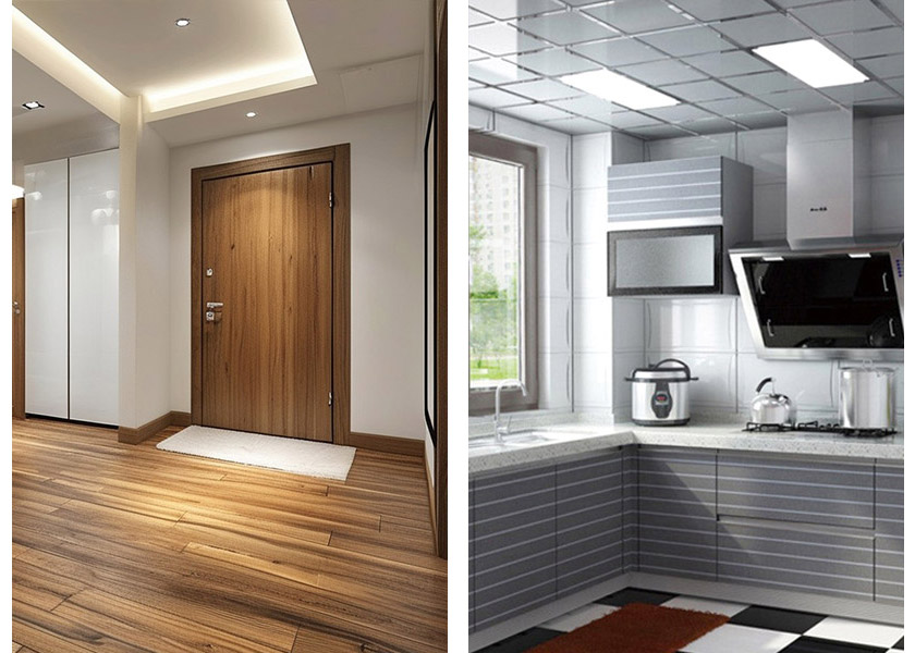 Sockelleiste und Kickboard