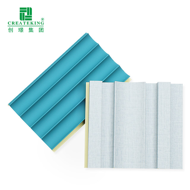 158 * 19 mm geriffelte PVC-Platte