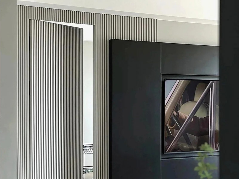 So erstellen Sie eine versteckte Tür mit Wandpaneele？