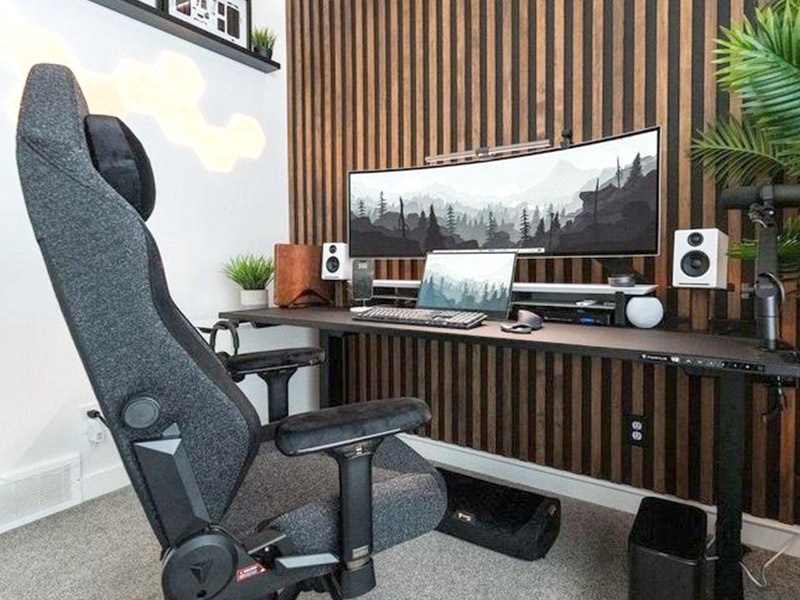 Wie verleihen Sie Ihrer Büroakzentwand Kreativität?